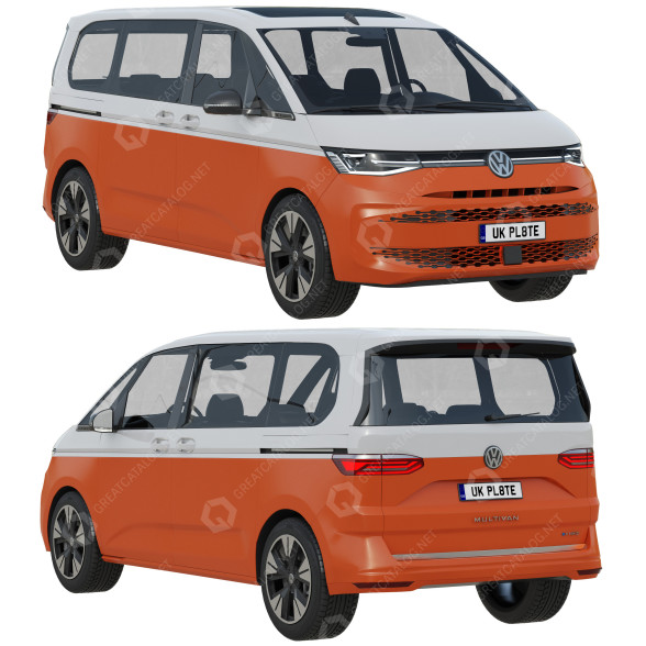 Samochód Volkswagen Multivan model 3D