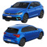 Samochód Volkswagen Polo 2022 - zifir3d