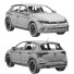 Coche Volkswagen Polo GTI 2022 - zifir3d