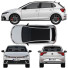 Coche Volkswagen Polo GTI 2022 - zifir3d