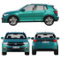Samochód Volkswagen T-Cross - zifir3d