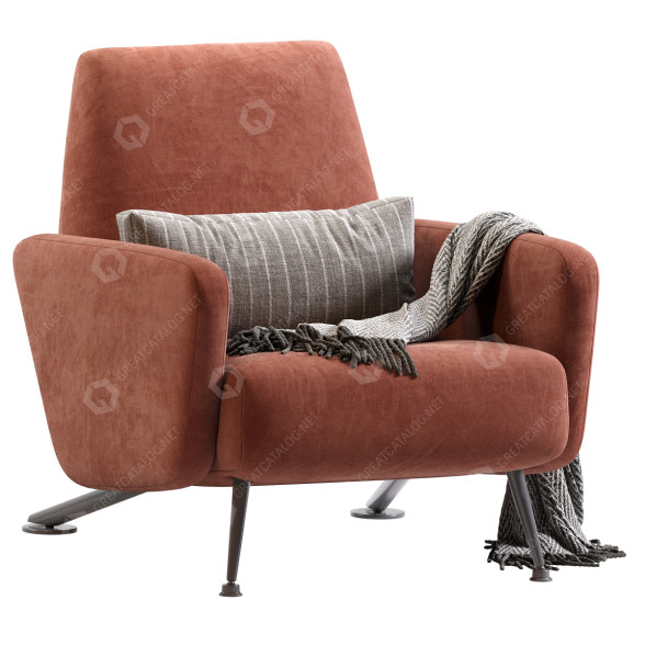Armchair S.K. by Andrea Bonini 3D model