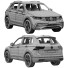 Samochód Volkswagen Tiguan - zifir3d