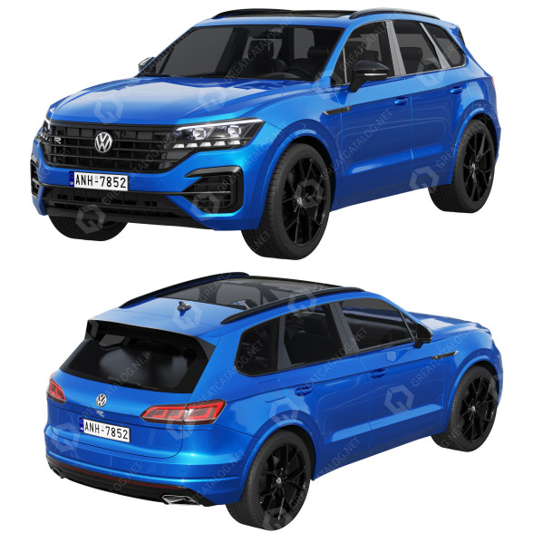 Samochód Volkswagen Touareg R model 3D