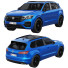 Samochód Volkswagen Touareg R - zifir3d