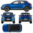 Coche Volkswagen T Roc - zifir3d