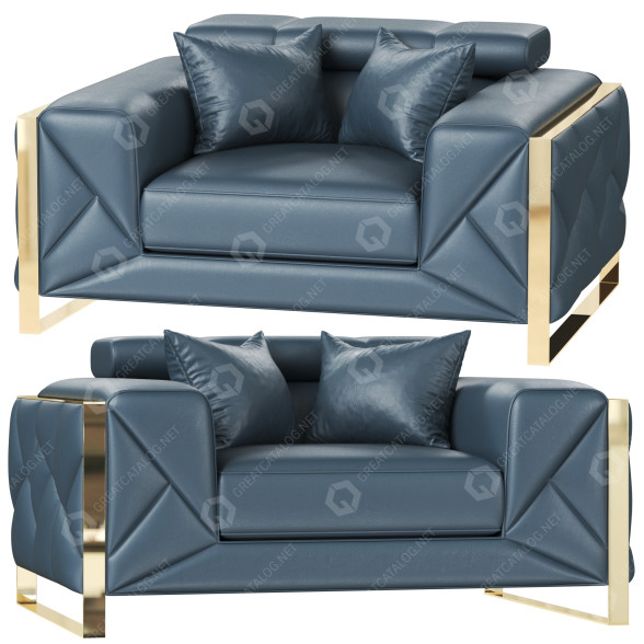 Кресло Titan Furnishings Modern 3D модель