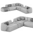 Sofa Meridiani Rene 2 - Rivera 3D