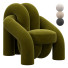 Fotel Upholstered Side - Rivera 3D