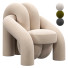 Fotel Upholstered Side - Rivera 3D