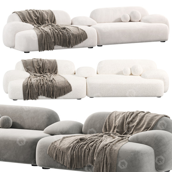 Sofa Paolo Castelli Ama model 3D