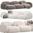 Sofá Contemporary Standard Sewn Pillow - Neeo
