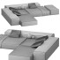 Canapé Ru Sky 2 - Rivera 3D