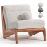 Fotel Soho Home Fletcher - Rivera 3D