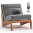 Fotel Soho Home Fletcher - Rivera 3D