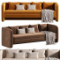 Sofa Sunset - Rivera 3D