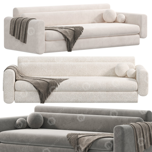 Sofa Shine by S.H.O Asym 3D model