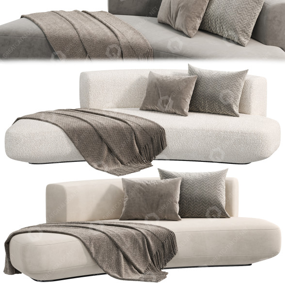 Диван Gallotti&Radice Audrey Motion 3D модель