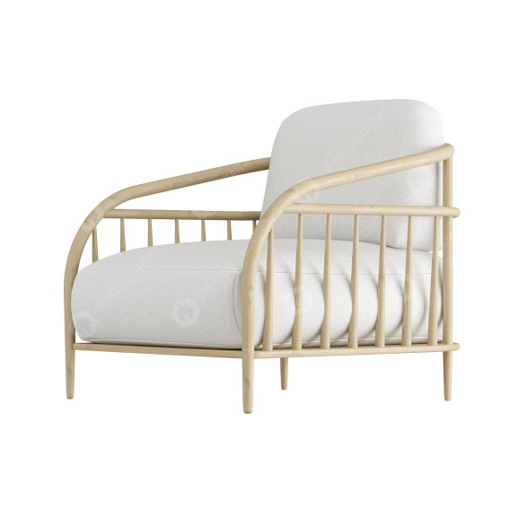 Sessel Ballard Designs Tomlin 3D-Modell