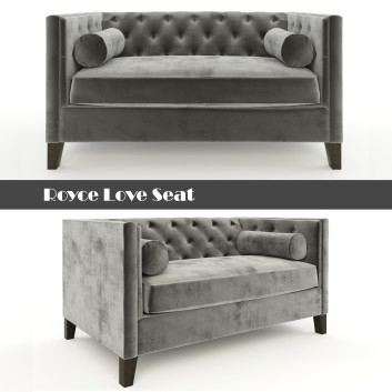 Диван Z Gallerie Royce Love Seat