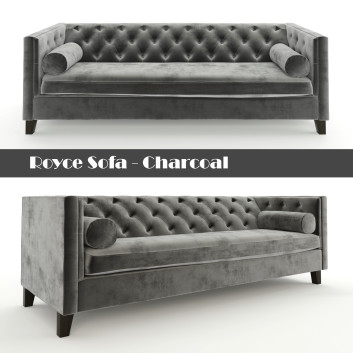 Диван Z Gallerie Royce Charcoal