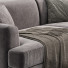 Sofá Contemporary Fabric Seating Square Arm - Neeo