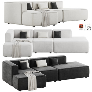 Sofa  Basecamp XL 3D-Modell