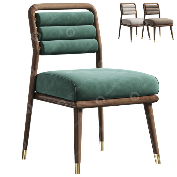 Silla French Italian Lovano Modelo 3D