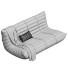 Sofá Blanchette Kail Microfiber by Viv + Rae - Chamfer