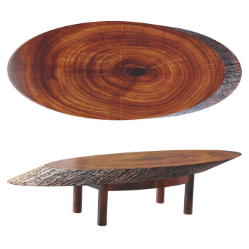 Coffee Table  Nimmo & Spooner 1970's Surfboard 3D model