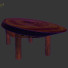 Stolik kawowy Nimmo & Spooner 1970's Surfboard - Kudim