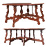 Tabelle Rose Uniacke Large Walnut Tuscan Oval - Kudim