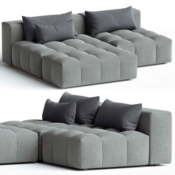 Sofa  Bubble Soft 210x180cm Model 3D