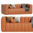 Sofa CB2 Forte Channeled 81 - qeem