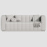 Sofa CB2 Forte Channeled 81 - qeem