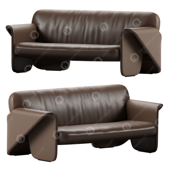 Sofa De Sede DS 125 3D model