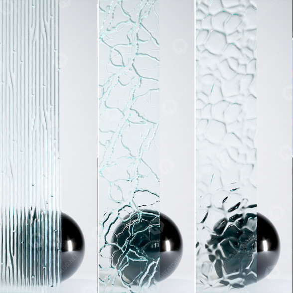 Verre Materials V1-3 modèle 3D