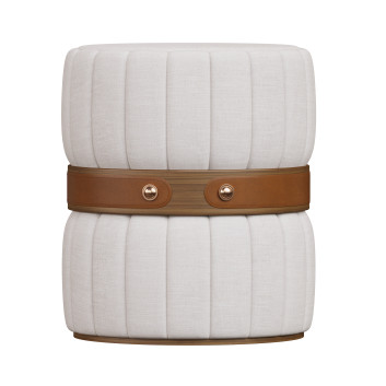 Пуф White Brown