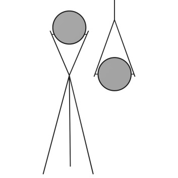Торшер та підвісний світильник Dot Stance 13 by Peter Bristol