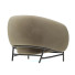 Fotel Beige with Metal Legs - mc Auros