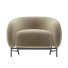 Fotel Beige with Metal Legs - mc Auros
