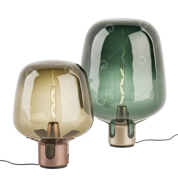 Lampy stołowe Lodes Flar by Patrick Norguet model 3D