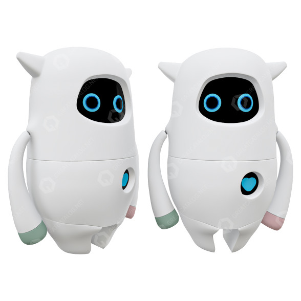 Робот AKA Musio 3D модель