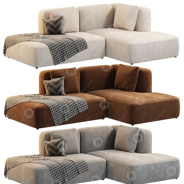 Sofa MAKE Nordic Basecamp Open End 3D-Modell