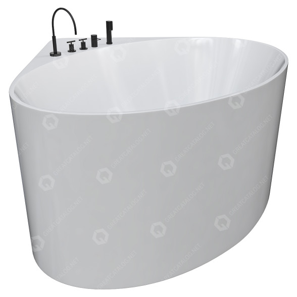 Ванна Poco Corner 3D модель