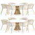 Tisch und Stühle Knoll Platner and La Forma Konnie - zvezdaboy