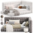Ліжка та тумбочка Pottery Barn Baldwin Lounge Corner - Zikkoo