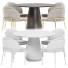 Stół i krzesła Danetti Dining Set 41 Nolan and Angelo - zvezdaboy