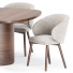 Table and Chairs Gubi Dining Set 44 Moon and Tuka Arm - zvezdaboy