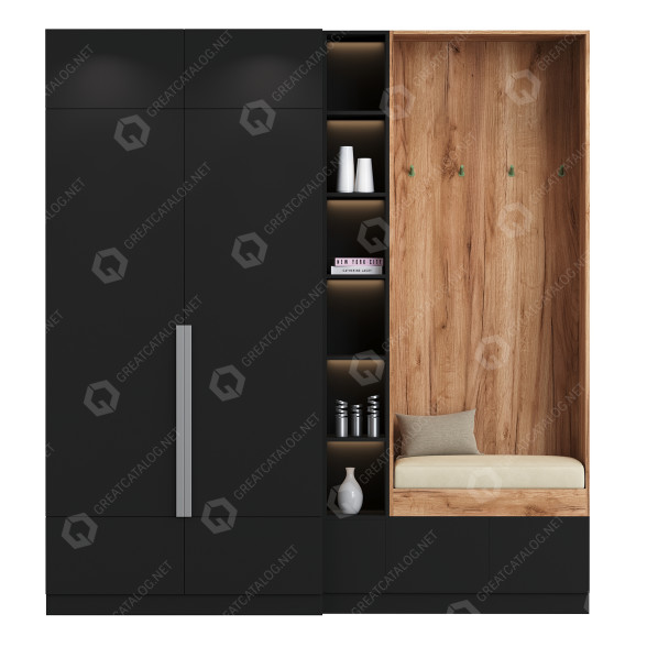 Jednostka korytarzowa Set 18 model 3D